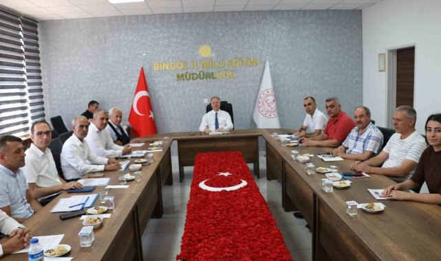 Bingöl'de değerlendirme toplantısı düzenlendi