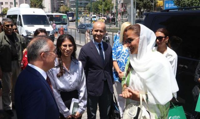 BM İyi Niyet Elçisi Suudi Arabistanlı prenses, Gaziantep'te
