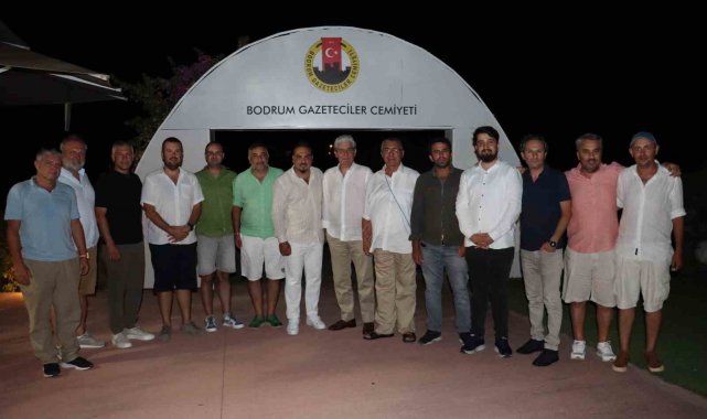 Bodrum'da basın mensupları bir araya geldi