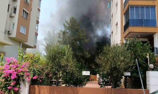 Boş binada çıkan yangın kısa sürede söndürüldü