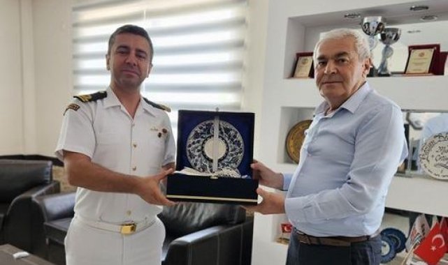 Bot Komutanı Çalık, Bozyazı'ya veda ediyor