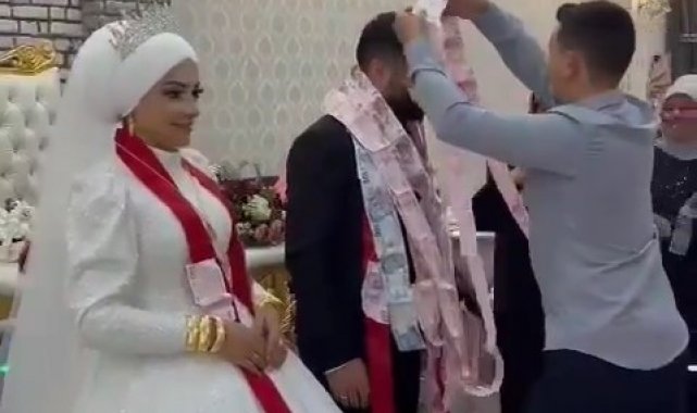 Böyle düğün hediyesi görülmedi...Tam 45 metre
