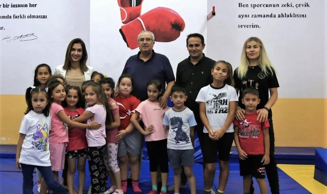 Çameli'nde Yaz Spor Okulları devam ediyor