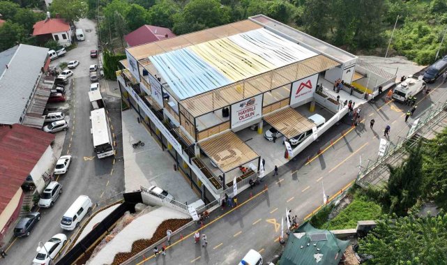 Çamlıyayla Otopark ve Pazar Yeri açıldı