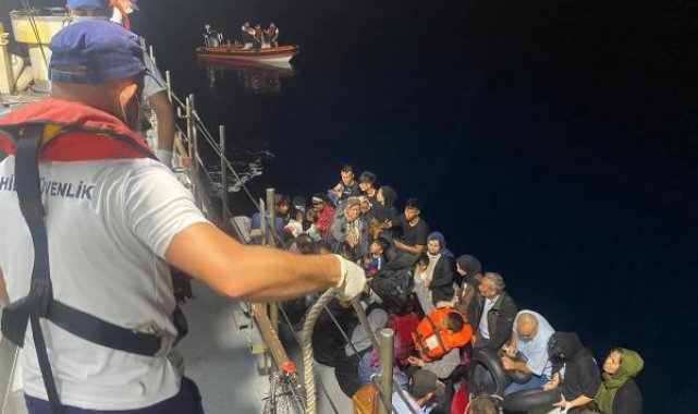Çanakkale'de 38 kaçak göçmen yakalandı