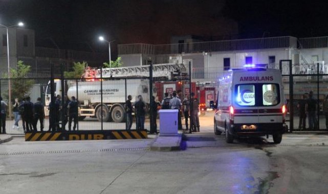 Çankırı Valiliği'nden Geri Gönderme Merkezi'nde çıkan yangına ilişkin açıklama