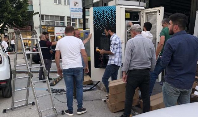 Çankırı'ya Trugo elektrikli otomobil şarj istasyonu kuruldu