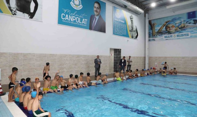 Canpolat spor kurslarındaki gençlerle bir araya geldi