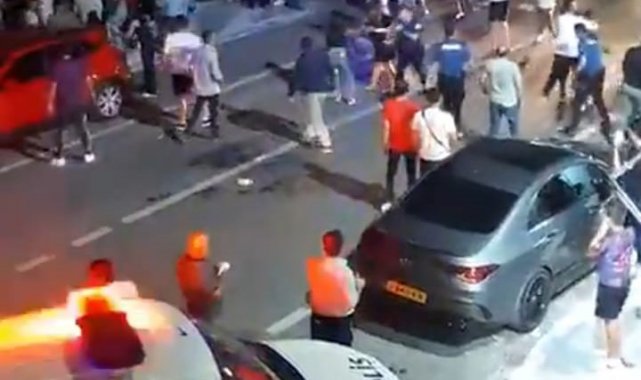 Çay bahçesinden sokağa taşan kavgada 15 kişi bir birine girdi