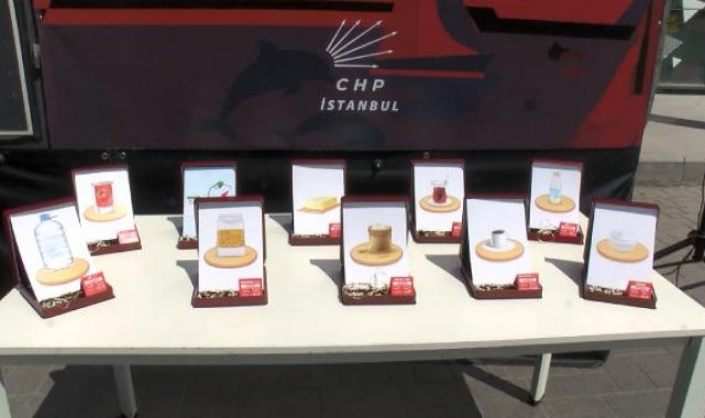 CHP'den İstanbul'da 'Zam Sergisi'
