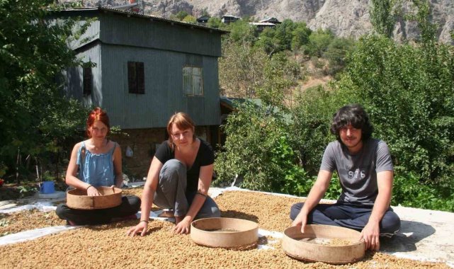 Çiftlikte çalışarak tatil
