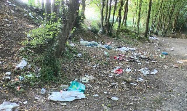 Çöplerini bırakıp gidiyorlar; 3 günde Belgrad Ormanı'ndan 18 ton çöp toplandı