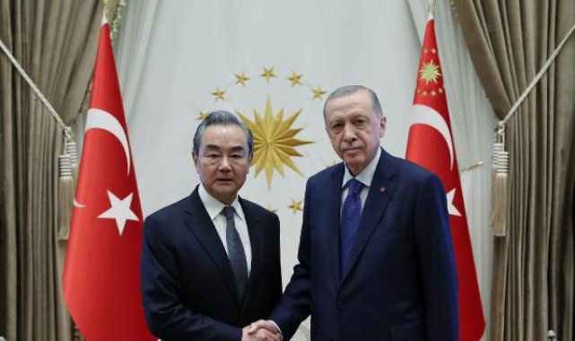 Cumhurbaşkanı Erdoğan, Çin Dışişleri Bakanı Yi'yi kabul etti