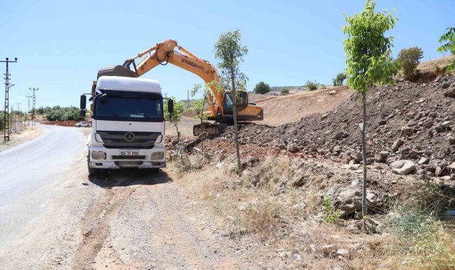 Çüngüş Millet Bahçesi'nin yapımına başlandı