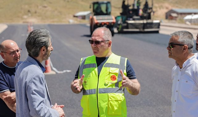 Danişment Gazi TOKİ yolu yenileniyor