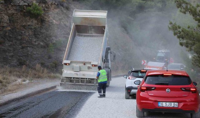 Datça Mesudiye yolu tamamlandı