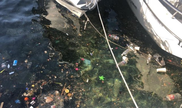 Datça Yat Limanı'nda çevre ve deniz kirliliği