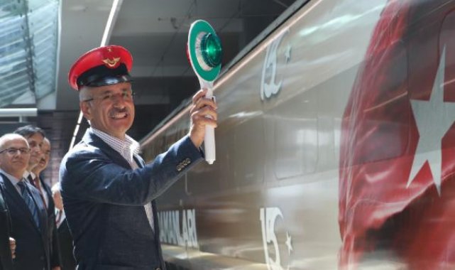 Demokrasi treni törenle uğurlandı