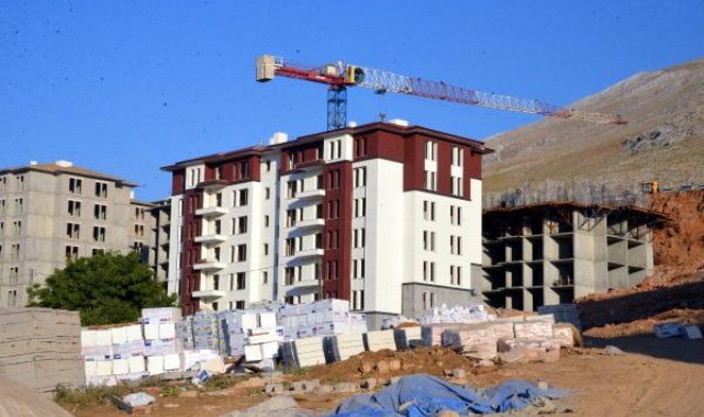 Depremin merkez üssünde konutlar yükseliyor