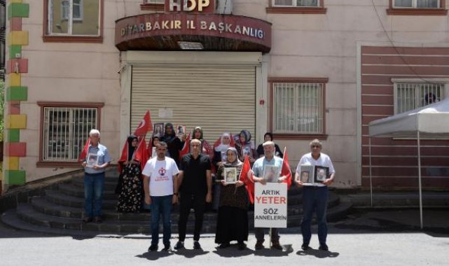 Diyarbakır'da evlat nöbetindeki aile sayısı 361'e çıktı
