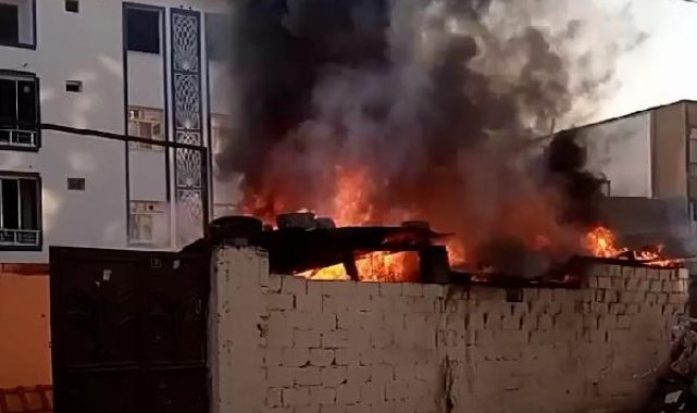 Diyarbakır'da tandırda yangın; 3 kişi dumandan etkilendi