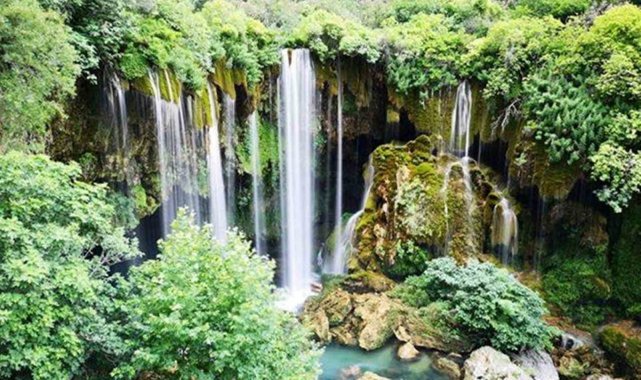 Doğanın el değmemiş mirası "Yerköprü Şelalesi" ziyaretçilerini ağırlıyor
