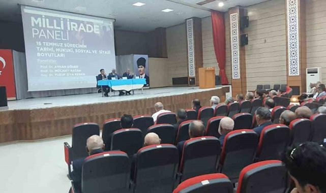 EBYÜ tarafından "15 Temmuz Milli İrade Paneli" düzenlendi