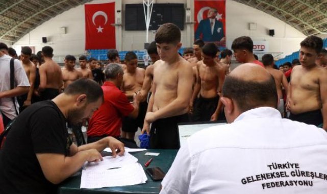 Edirne'de 662'nci Kırkpınar için boy ayrımı ve kayıt işlemleri başladı