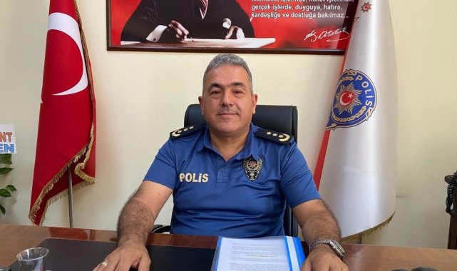 Eğirdir'in yeni Emniyet Müdürü Özcan Alıcı görevine başladı