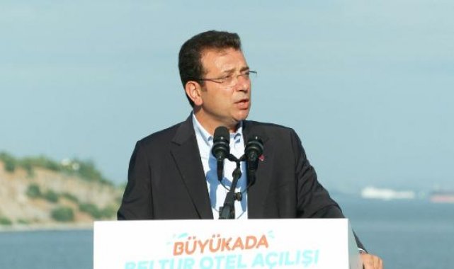 Ekrem İmamoğlu, Büyükada Otelinin açılışını gerçekleştirdi