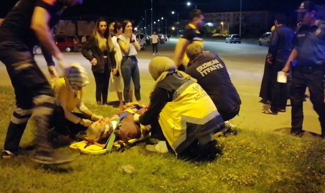 Erzincan'da düğün konvoyunda trafik kazası: 7 yaralı