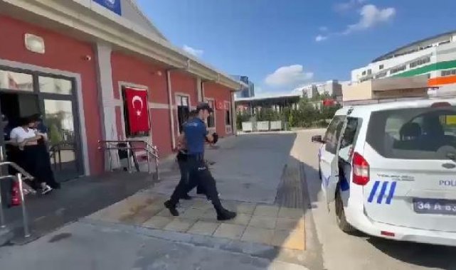 Esenyurt'ta sokak ortasında kadını döven saldırgan adliyeye sevk edildi
