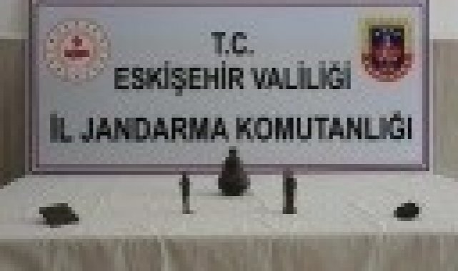 Eskişehir'de tarihi eser operasyonu