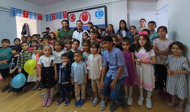 Eskişehir'de yaşayan Irak'lı Türkmen çocuklar gönüllerince eğlendiler