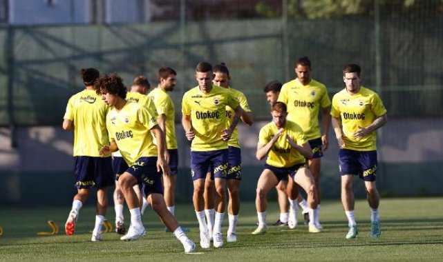 Fenerbahçe, Zimbru maçının hazırlıklarını sürdürdü
