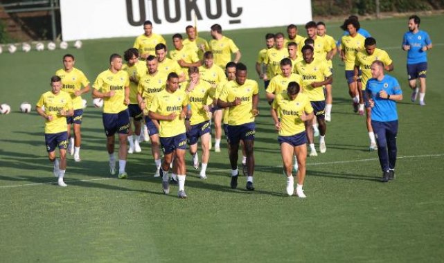 Fenerbahçe'de hazırlıklar sürüyor