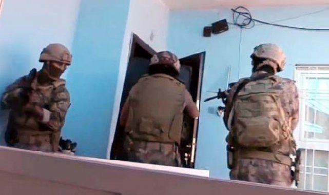 Gaziantep'te PKK operasyonu: 2 gözaltı