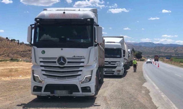Gaziantep'te trafik denetimleri sürüyor