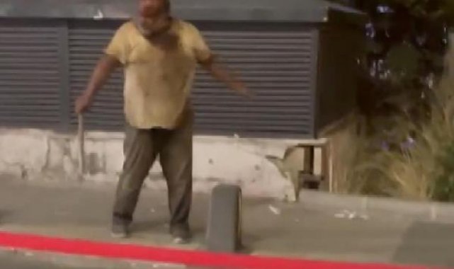 Gaziosmanpaşa'da, TEM Otoyolu'nda faciaya davetiye çıkardı