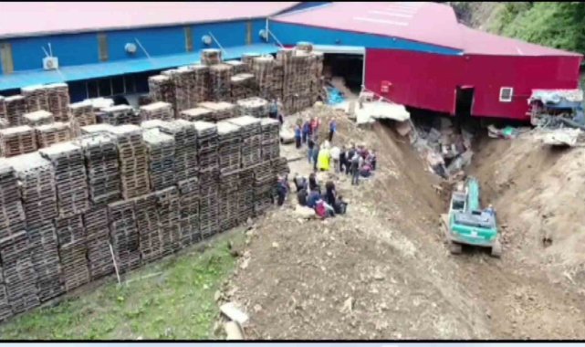 Giresun'da 1 kişinin öldüğü göçük olayında fabrika sahibi tutuklandı