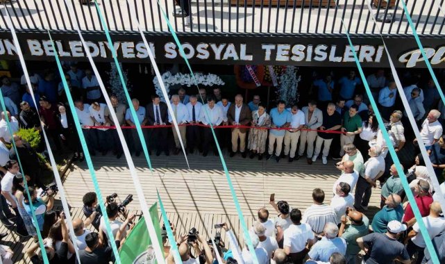 Giresun'da yapımı tamamlanan plaj ve sosyal tesis projeleri hizmete açıldı