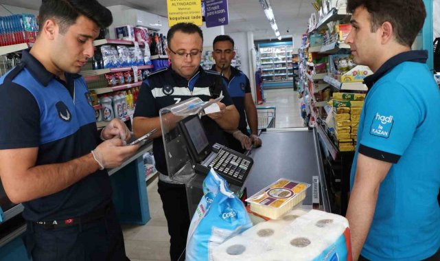 Haliliye'de zabıta denetimleri sürüyor