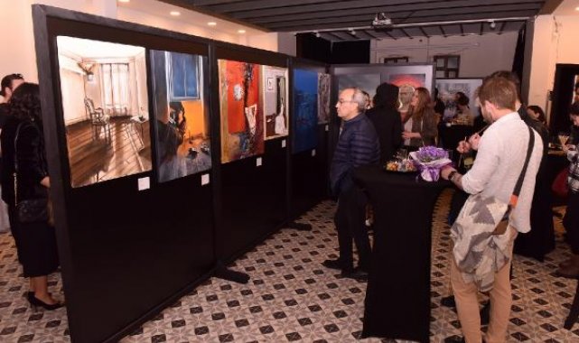 Hayal Melodileri Resim Yarışması'nda dereceye giren eserler sergileniyor