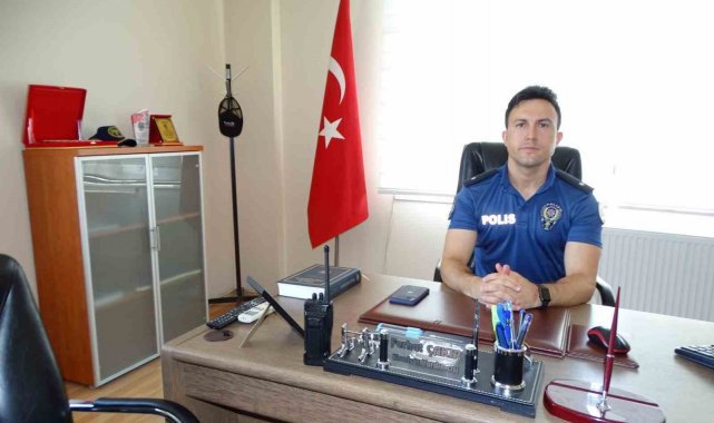 Hisarcık Emniyet Amiri Çakır, görevine başladı