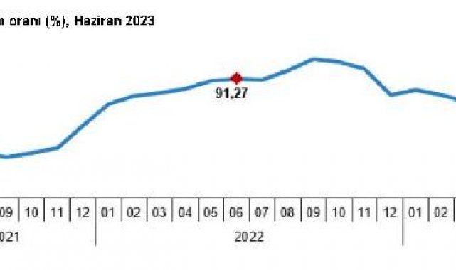Hizmet üretici enflasyonu haziranda yüzde 68,90 oldu