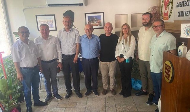 Honaz Belediye Başkanı Kepenek, Basın Bayramında DGC 'yi ziyaret etti