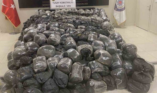 Hudut hattında 2 ton esrar ele geçirildi