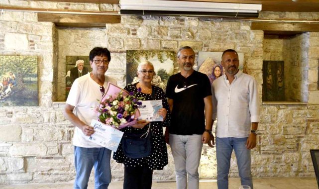 İbramaki Sanat Galerisi Oyuncu Uygur'u ağırladı