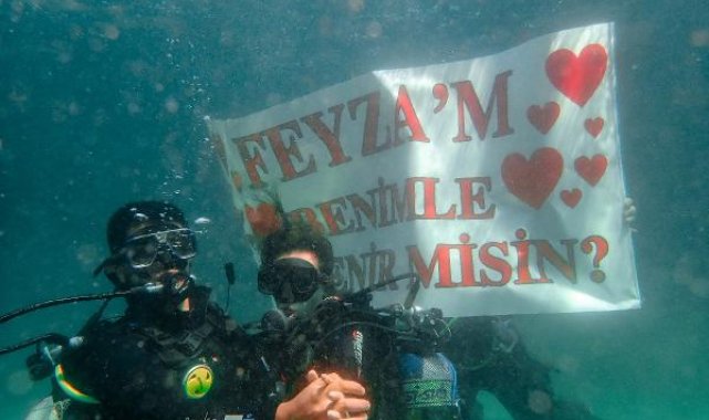 İlk kez dalış yapmanın tedirginliği, ömür boyu unutamayacağı bir anıya dönüştü