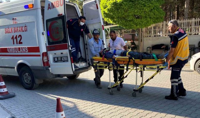İnşaattan düşen işçi yaralandı